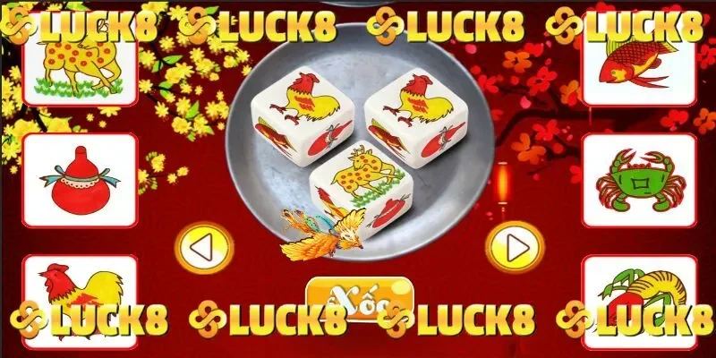 Giao diện bầu cua tôm cá online đẹp mắt, cuốn hút