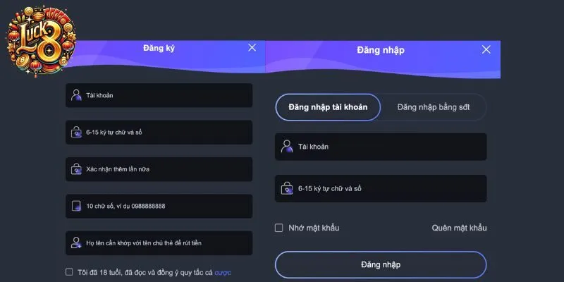 hướng dẫn tham gia sân chơi luck8 